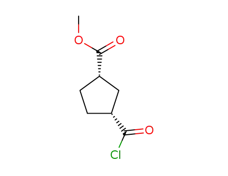 3-(Chlorocarbonyl)-cyclopentanecarboxylic acid methyl ester