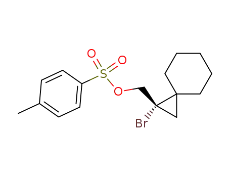 (S)-(+)-1-bromo-1-<(tosyloxy)methyl>spiro<2.5>octane