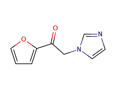 Molecular Structure of 114371-32-3 (1-(furan-2-yl)-2-(1H-imidazol-1-yl)ethanone)