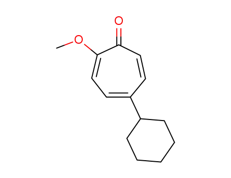 5-cyclohexyl-2-methoxy-cycloheptatrienone