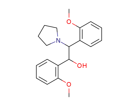 1,2-bis-(2-methoxy-phenyl)-2-pyrrolidino-ethanol