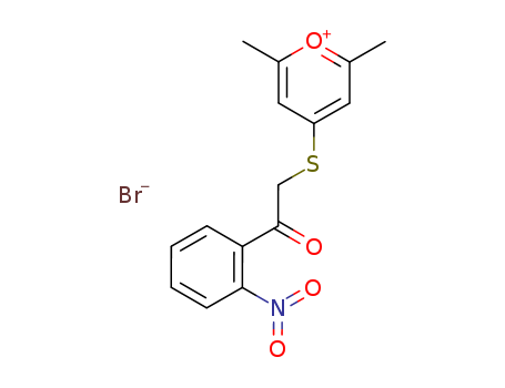 2-(2,6-dimethylpyran-4-yl)sulfanyl-1-(2-nitrophenyl)ethanone cas  5330-90-5