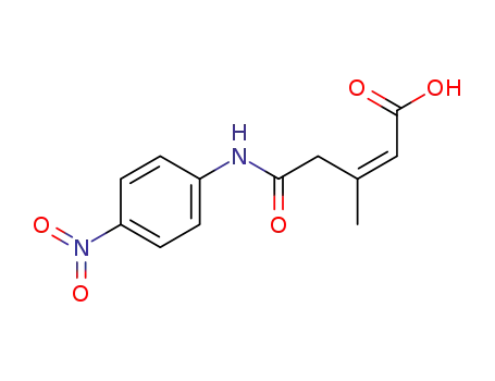 3-methyl-4-(4-nitro-phenylcarbamoyl)-<i>cis</i>-crotonic acid