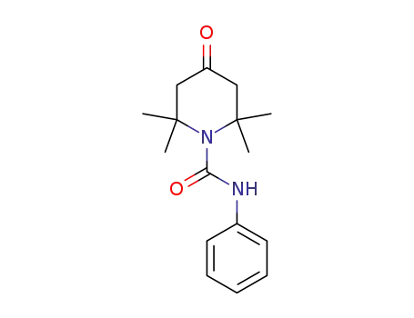 1-Piperidinecarboxamide, 2,2,6,6-tetramethyl-4-oxo-N-phenyl-
