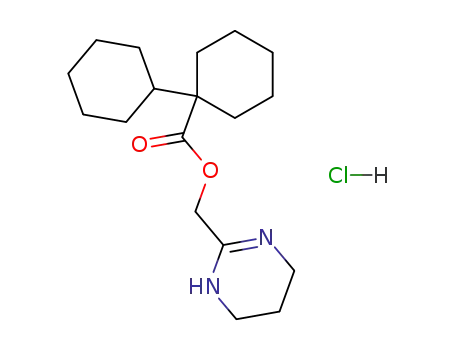 bicyclohexyl-1-carboxylic acid-(1,4,5,6-tetrahydro-pyrimidin-2-ylmethyl ester); hydrochloride