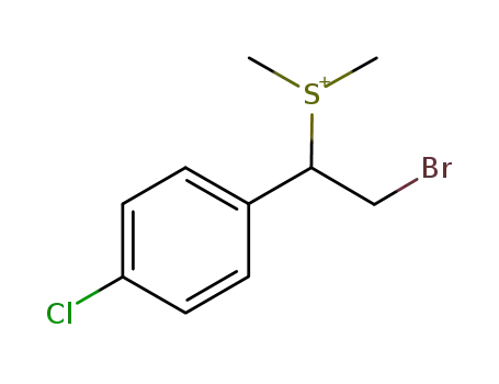 C<sub>10</sub>H<sub>13</sub>BrClS<sup>(1+)</sup>