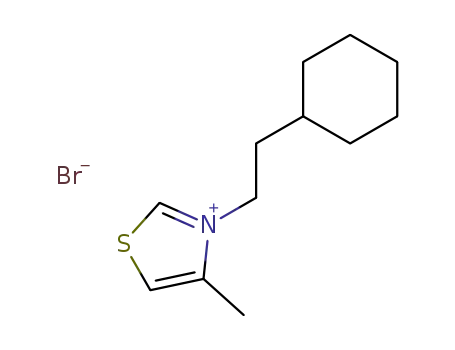 3-(2-cyclohexylethyl)-4-methyl-1,3-thiazol-3-ium