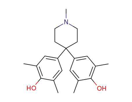 Phenol, 4,4'-(1-methyl-4-piperidinylidene)bis[2,6-dimethyl-
