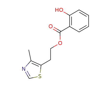 1-(4-methyl-thiazol-5-yl)-2-salicyloyloxy-ethane