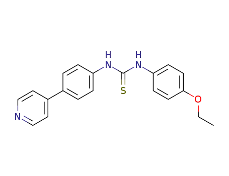 <i>N</i>-(4-ethoxy-phenyl)-<i>N</i>'-(4-[4]pyridyl-phenyl)-thiourea