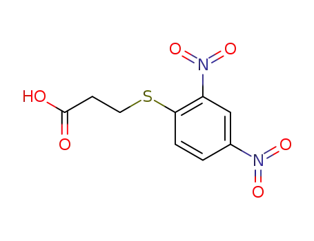 3-({2,4-dinitrophenyl}sulfanyl)propanoic acid