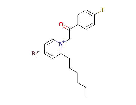 Molecular Structure of 449-41-2 (1-(4-fluorophenyl)-2-(2-hexylpyridin-1(2H)-yl)ethanone)