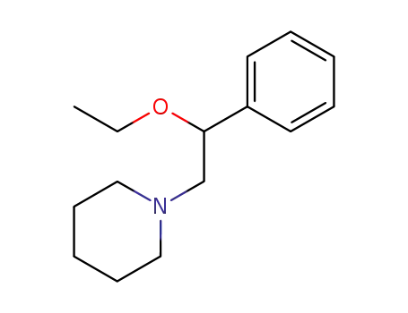 Piperidine, 1-(beta-ethoxyphenethyl)-