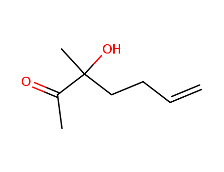 Molecular Structure of 133358-39-1 (6-Hepten-2-one, 3-hydroxy-3-methyl-)