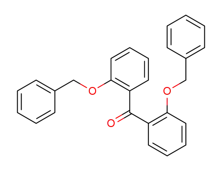 Molecular Structure of 74697-53-3 (Methanone, bis[2-(phenylmethoxy)phenyl]-)