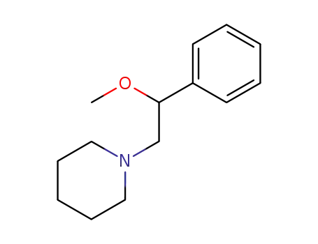 1-(2-methoxy-2-phenyl-ethyl)-piperidine