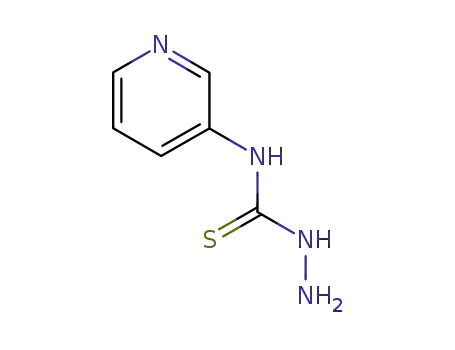 Molecular Structure of 34955-25-4 (4-(Pyridin-3-yl)-thiosemicarbazide)