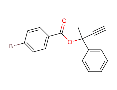 4-bromo-benzoic acid-(1-methyl-1-phenyl-prop-2-ynyl ester)