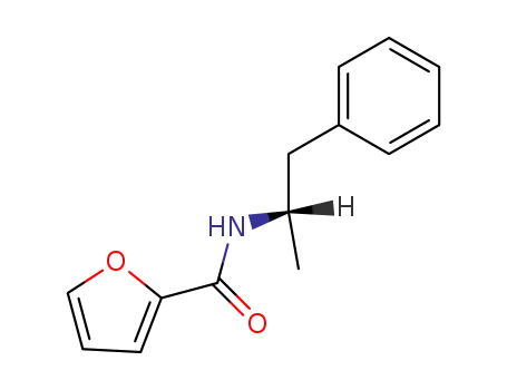 Molecular Structure of 40302-91-8 (<i>N</i>-((<i>S</i>)-1-methyl-2-phenyl-ethyl)-furan-2-carboxamide)
