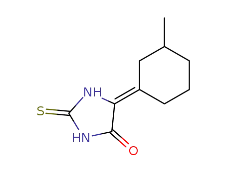 Molecular Structure of 6288-76-2 ((5Z)-5-(3-methylcyclohexylidene)-2-thioxoimidazolidin-4-one)