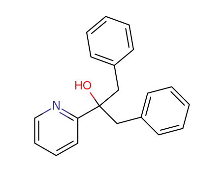 1,3-diphenyl-2-[2]pyridyl-propan-2-ol