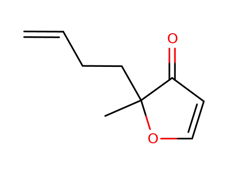 3(2H)-Furanone, 2-(3-butenyl)-2-methyl-
