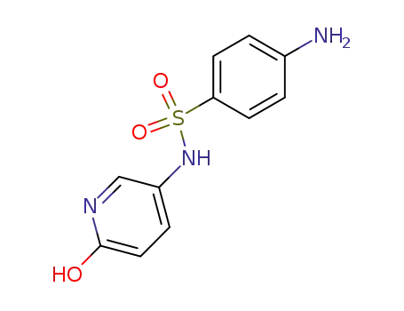 Molecular Structure of 71119-20-5 (sulfanilic acid-(6-hydroxy-[3]pyridylamide))
