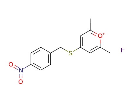 2,6-dimethyl-4-[(4-nitrobenzyl)sulfanyl]-2H-pyran
