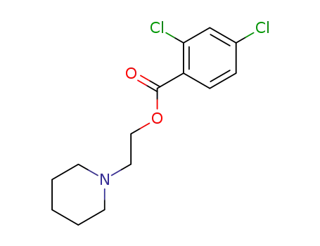 2-(piperidin-1-yl)ethyl 2,4-dichlorobenzoate