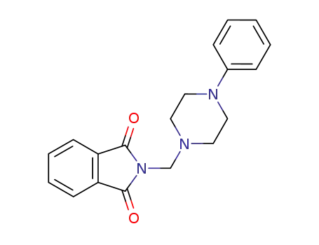 Molecular Structure of 75000-17-8 (2-(4-Phenyl-piperazin-1-ylmethyl)-isoindole-1,3-dione)