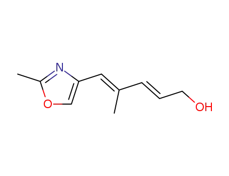 2,4-Pentadien-1-ol, 4-methyl-5-(2-methyl-4-oxazolyl)-, (E,E)-