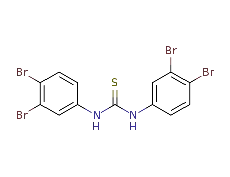 <i>N</i>,<i>N</i>'-bis-(3,4-dibromo-phenyl)-thiourea