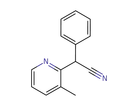 2-Pyridineacetonitrile, 3-methyl-a-phenyl-