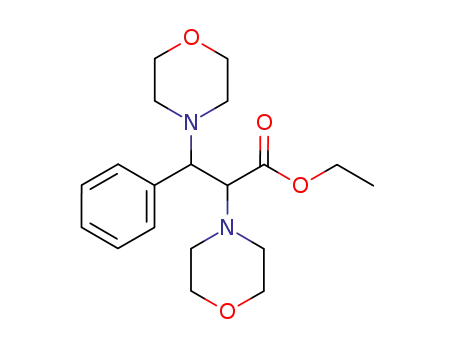 2,3-dimorpholino-3-phenyl-propionic acid ethyl ester