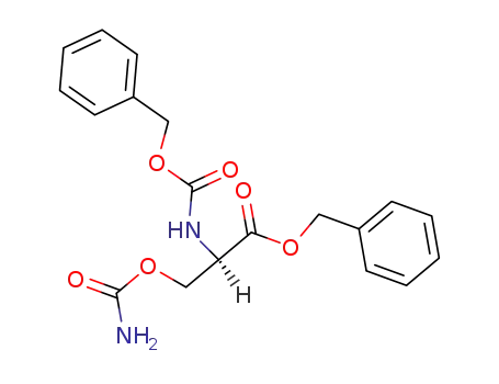 D-Serine, N-[(phenylmethoxy)carbonyl]-, phenylmethyl ester, carbamate
(ester)