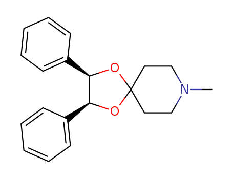 8-Methyl-2,3-diphenyl-1,4-dioxa-8-azaspiro(4.5)decane cas  5457-14-7