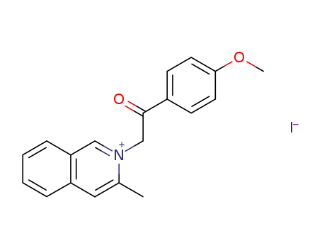 Molecular Structure of 6276-47-7 (1-(4-methoxyphenyl)-2-(3-methylisoquinolin-2(3H)-yl)ethanone)