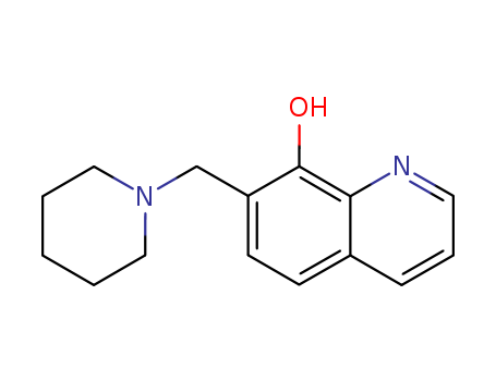 8-Quinolinol,7-(1-piperidinylmethyl)- cas  6632-09-3