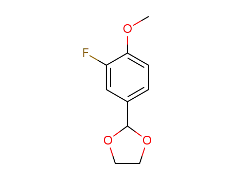 1,3-Dioxolane, 2-(3-fluoro-4-methoxyphenyl)-