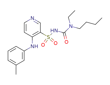 Molecular Structure of 72811-63-3 (C<sub>19</sub>H<sub>26</sub>N<sub>4</sub>O<sub>3</sub>S)