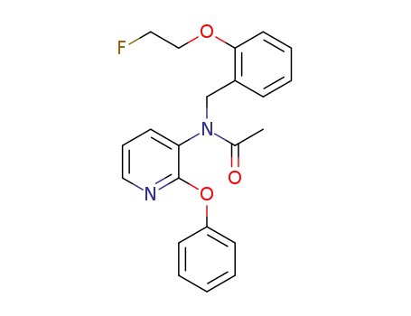 N-[2-(2-fluoroethoxy)benzyl]-N-(2-phenoxy pyridin-3-yl)acetamide