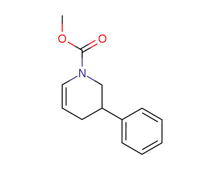 Molecular Structure of 141090-49-5 (1-(methoxycarbonyl)-3-phenyl-1,2,3,4-tetrahydropyridine)
