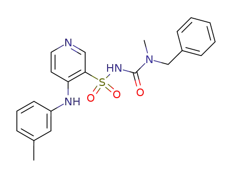 Molecular Structure of 72811-01-9 (C<sub>21</sub>H<sub>22</sub>N<sub>4</sub>O<sub>3</sub>S)