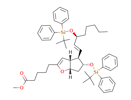 methyl 11α,15(S)-bis<<(1,1-dimethylethyl)diphenylsilyl>oxy>-6,9α-epoxyprosta-6,13(E)-dien-1-oate