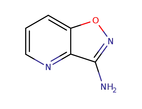 Molecular Structure of 114080-93-2 (Isoxazolo[4,5-b]pyridin-3-amine (9CI))