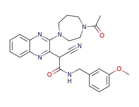C<sub>26</sub>H<sub>28</sub>N<sub>6</sub>O<sub>3</sub>