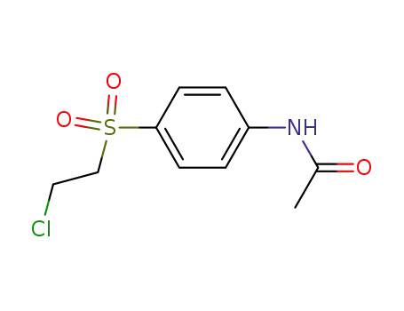 (acetylamino-4 phenyl) (chloro-2 ethyl) sulfone