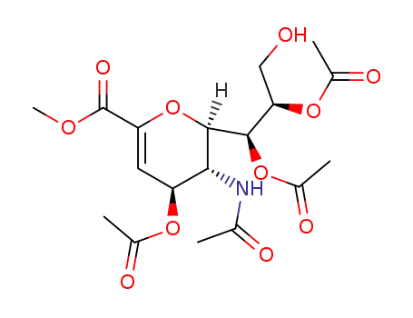 methyl 5-acetamido-4,7,8,9-tetra-O-acetyl-2,6-anhydro-3,5-dideoxy-D-glycero-D-galacto-non-2-enopyranosonate