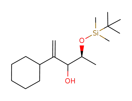 (S)-4-(tert-Butyl-dimethyl-silanyloxy)-2-cyclohexyl-pent-1-en-3-ol