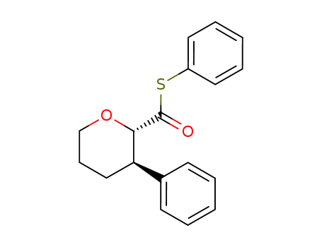<2R(S),3S(R)>-2-<(phenylthio)carbonyl>-3-phenyltetrahydropyran